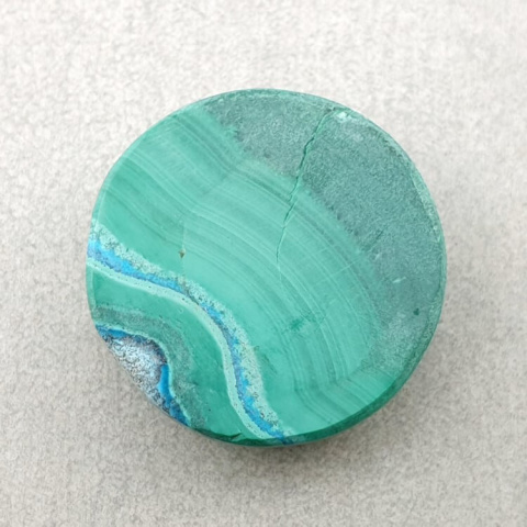 Malachite cabochon fi 23 mm no 167 Malachite cabochon fi 23 mm no 167