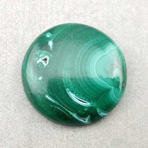 Malachite cabochon dia. 23 mm no 172 Malachite cabochon dia. 23 mm no 172