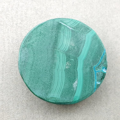 Malachite cabochon fi 23 mm no 174 Malachite cabochon fi 23 mm no 174