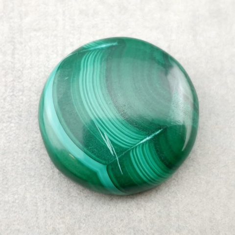 Malachite cabochon fi 24 mm no. 164 Malachite cabochon fi 24 mm no. 164