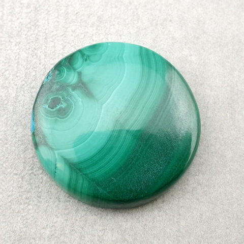 Malachite cabochon fi 24 mm no. 165 Malachite cabochon fi 24 mm no. 165