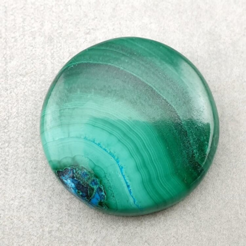 Malachit kaboszon fi 25 mm nr 156 Malachit kaboszon fi 25 mm nr 156