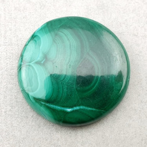Malachite cabochon fi 26 mm no 173 Malachite cabochon fi 26 mm no 173