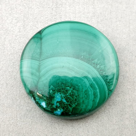 Malachite cabochon fi 27 mm no. 155 Malachite cabochon fi 27 mm no. 155