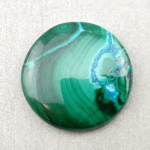 Malachite cabochon fi 28 mm no 161 Malachite cabochon fi 28 mm no 161