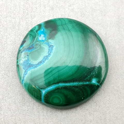 Malachite cabochon fi 28 mm no 161 Malachite cabochon fi 28 mm no 161