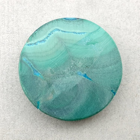 Malachit kaboszon fi 28 mm nr 170 Malachit kaboszon fi 28 mm nr 170