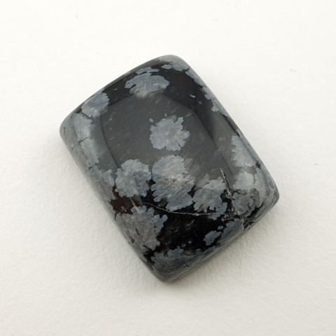 Snow obsidian cabochon 19x14 mm no 75 Snow obsidian cabochon 19x14 mm no 75