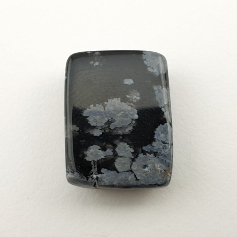 Snow obsidian cabochon 19x14 mm no 75 Snow obsidian cabochon 19x14 mm no 75