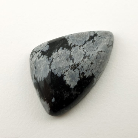 Snow obsidian cabochon 22x15 mm no 94 Snow obsidian cabochon 22x15 mm no 94