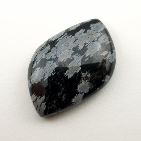 Snow obsidian cabochon 25x16 mm no 88 Snow obsidian cabochon 25x16 mm no 88