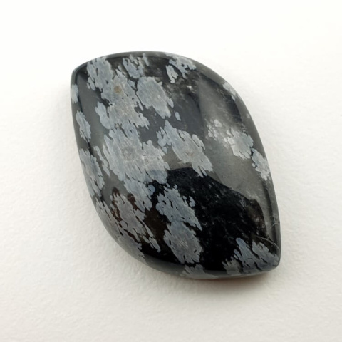 Snow obsidian cabochon 25x16 mm no 88 Snow obsidian cabochon 25x16 mm no 88