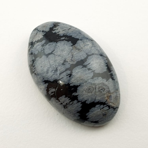 Snow obsidian cabochon 27x17 mm no 49 Snow obsidian cabochon 27x17 mm no 49