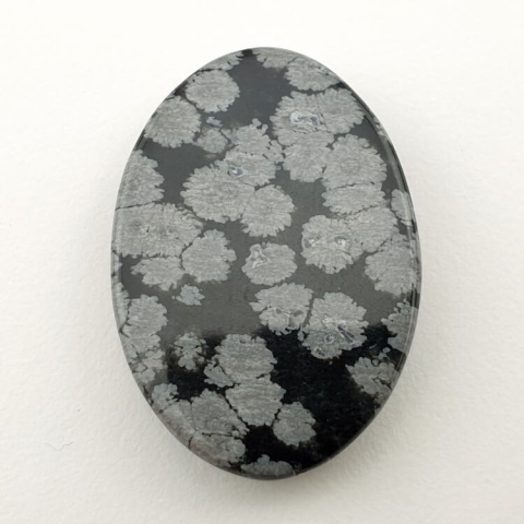 Snow obsidian cabochon 31x22 mm no 29 Snow obsidian cabochon 31x22 mm no 29