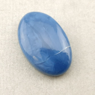 Blue opal cabochon 27x17 mm no 297