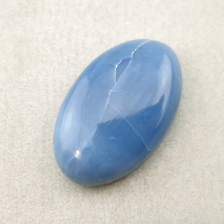 Blue opal cabochon 27x17 mm no 316