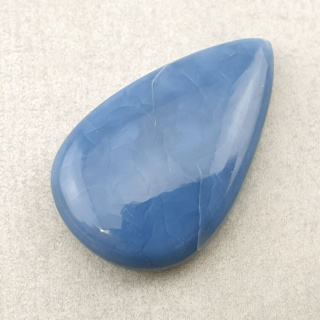 Blue opal cabochon 32x20 mm no 306