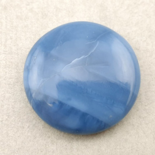 Blue opal cabochon fi 27 mm no 303