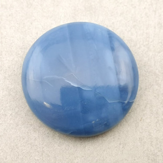 Blue opal cabochon fi 27 mm no 303