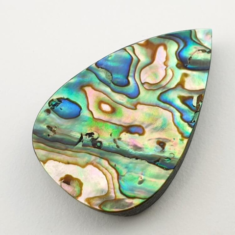 Paua abalone kaboszon 37x24 mm nr 136 Paua abalone kaboszon 37x24 mm nr 136