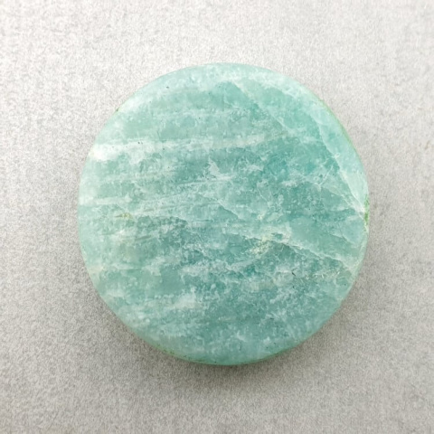Amazonite cabochon dia. 26 mm no 190 Amazonite cabochon dia. 26 mm no 190