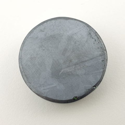 Precious shungite cabochon fi 24 mm no 13A Precious shungite cabochon fi 24 mm no 13A