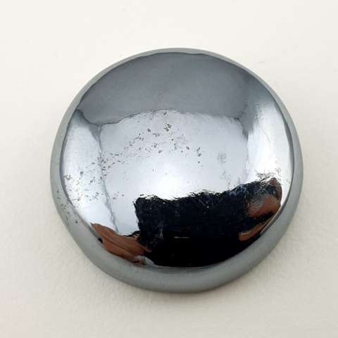 Precious shungite cabochon dia. 24 mm no 14A Precious shungite cabochon dia. 24 mm no 14A
