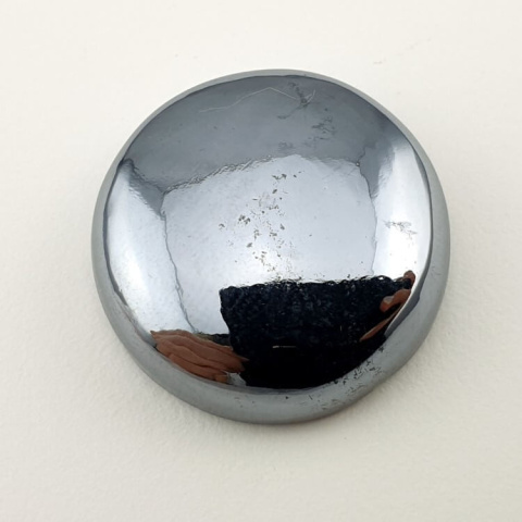 Precious shungite cabochon dia. 24 mm no 14A Precious shungite cabochon dia. 24 mm no 14A