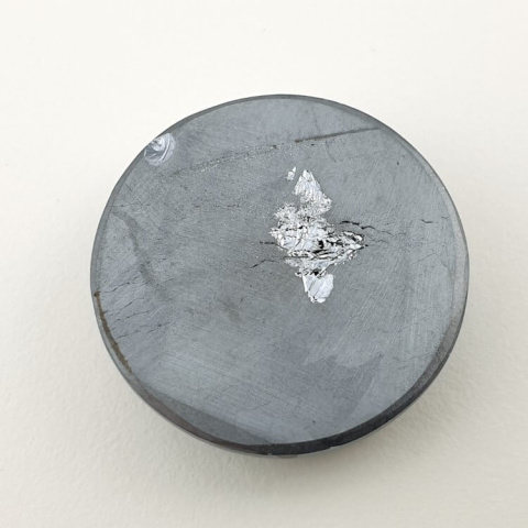 Precious shungite cabochon fi 26 mm no 11A Precious shungite cabochon fi 26 mm no 11A