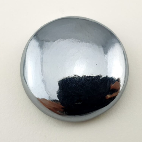 Precious shungite cabochon fi 26 mm no 24A Precious shungite cabochon fi 26 mm no 24A