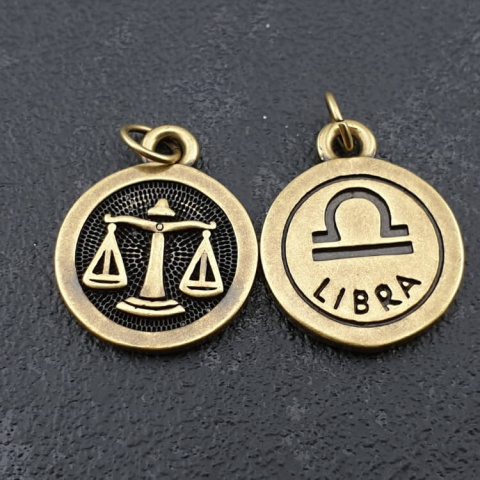 Libra pendant brass 18.5 mm Libra pendant brass 18.5 mm