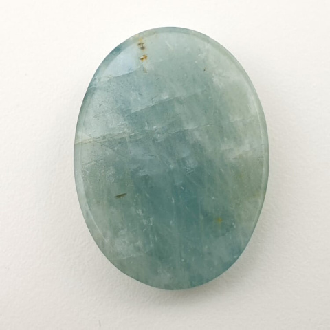 Akwamaryn kaboszon 29x21 mm nr 77 Akwamaryn kaboszon 29x21 mm nr 77