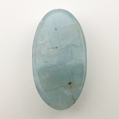 Aquamarine cabochon 33x18 mm no. 131 Aquamarine cabochon 33x18 mm no. 131