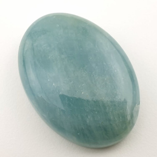 Aquamarine cabochon 37x27 mm no. 106