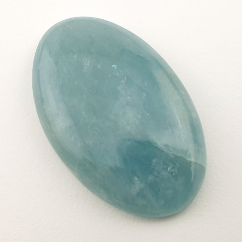 Akwamaryn kaboszon 38x24 mm nr 124 Akwamaryn kaboszon 38x24 mm nr 124