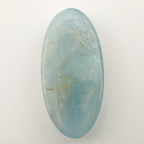 Aquamarine cabochon 39x19 mm no 79 Aquamarine cabochon 39x19 mm no 79