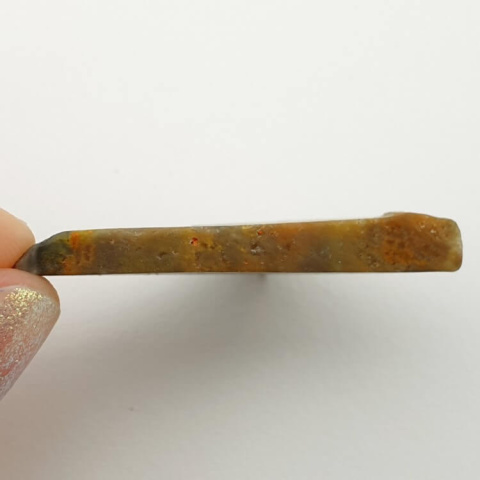 Bumblebee jasper cut raw 34x21 mm no 107 Bumblebee jasper cut raw 34x21 mm no 107