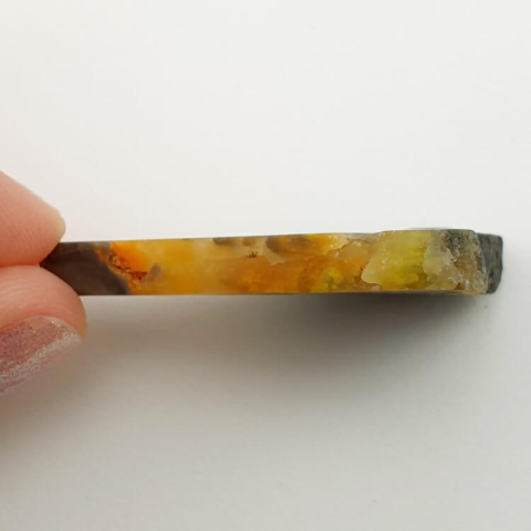 Bumblebee jasper cut raw 37x29 mm no 109 Bumblebee jasper cut raw 37x29 mm no 109