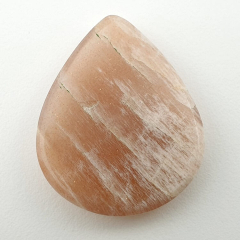 Peach moonstone cabochon 31x25 mm no 51