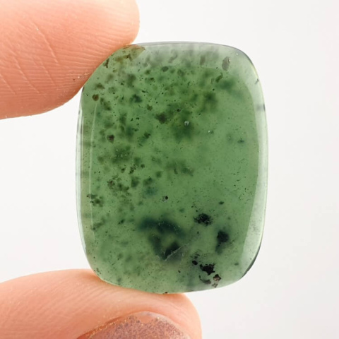Nephrite cabochon 23x18 mm no. 124 Nephrite cabochon 23x18 mm no. 124