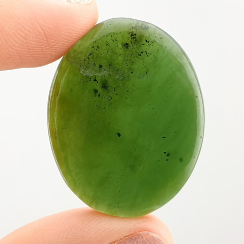 Nephrite cabochon 32x25 mm no 96 Nephrite cabochon 32x25 mm no 96