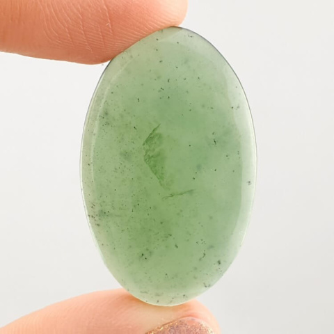 Nephrite cabochon 34x21 mm no. 104 Nephrite cabochon 34x21 mm no. 104