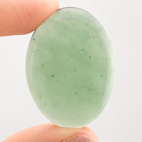 Nephrite cabochon 35x26 mm no. 95 Nephrite cabochon 35x26 mm no. 95