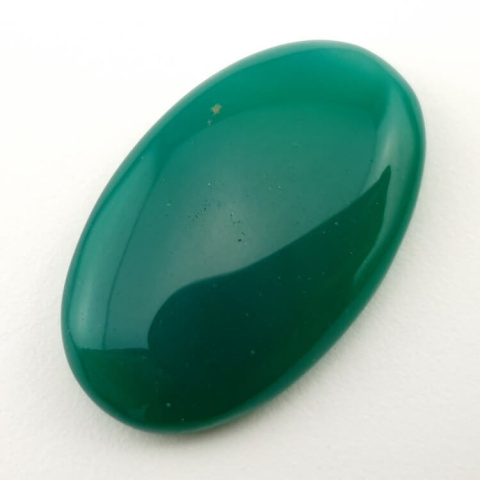 Green onyx cabochon 34x21 mm no 123 Green onyx cabochon 34x21 mm no 123