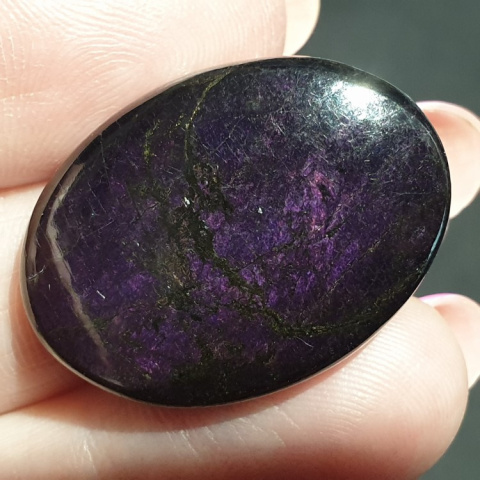 Purpuryt kaboszon 28x21 mm nr 7 Purpuryt kaboszon 28x21 mm nr 7