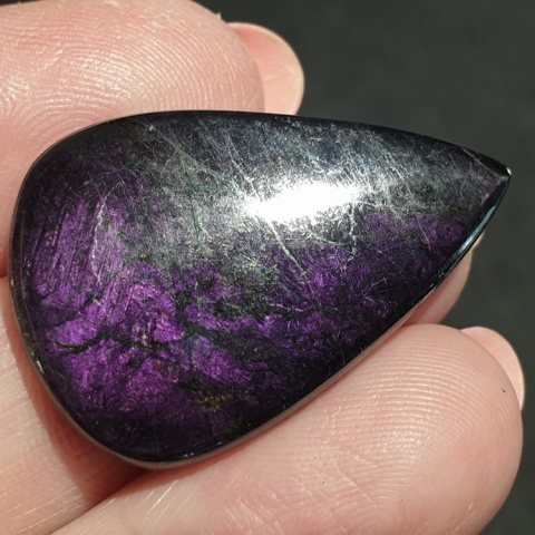 Purpurite cabochon 32x21 mm no 11 Purpurite cabochon 32x21 mm no 11