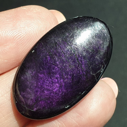 Purpurite cabochon 34x20 mm no. 43 Purpurite cabochon 34x20 mm no. 43