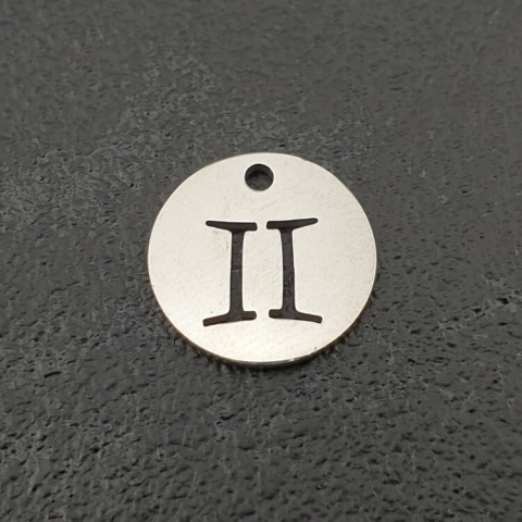 Scar pendant surgical steel 12 mm Scar pendant surgical steel 12 mm
