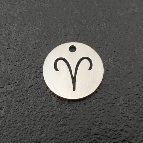 Aries pendant surgical steel 12 mm Aries pendant surgical steel 12 mm