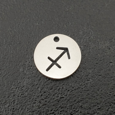 Sagittarius pendant surgical steel 12 mm Sagittarius pendant surgical steel 12 mm